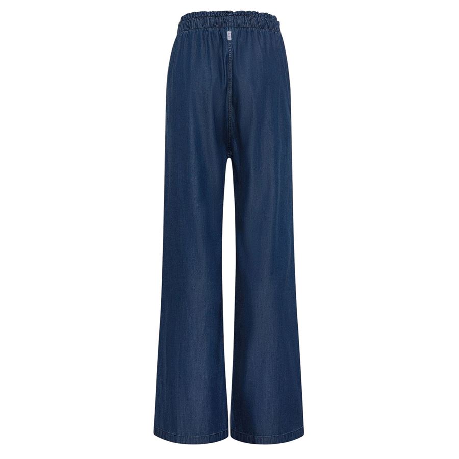 Pantalone in denim lyocell blu da donna Deha | A0079660151